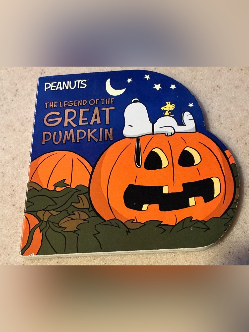 Peanuts Halloween Board Book — Orange & Yellow